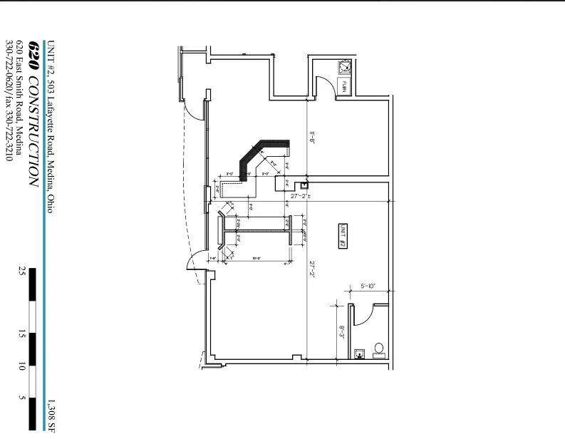 Floor plan for 503 South Court Street Unit 2 (B)